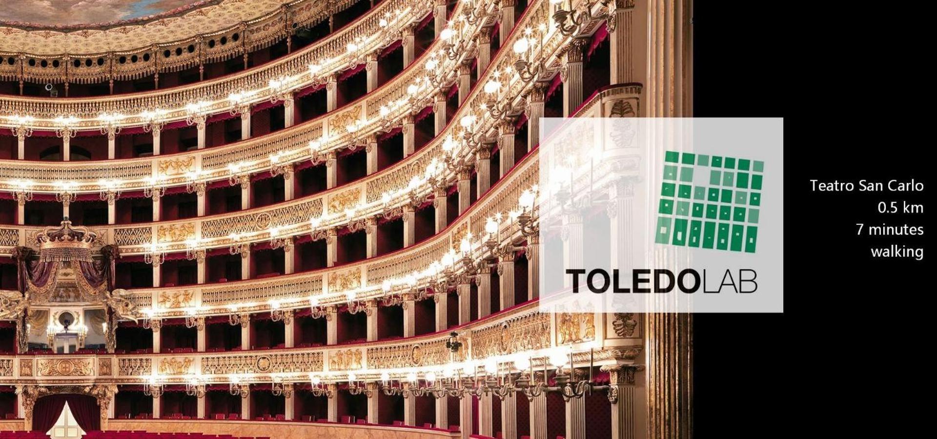Toledo Lab Hotel Napoli Exterior foto